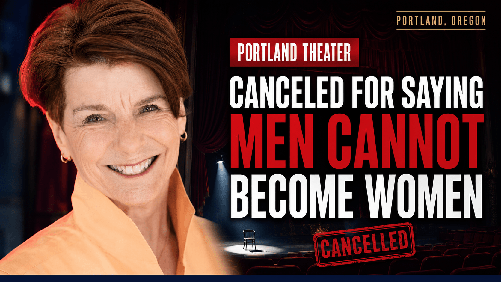 Portland Theatre Cancels Play After Director Says Men Cannot Become Women