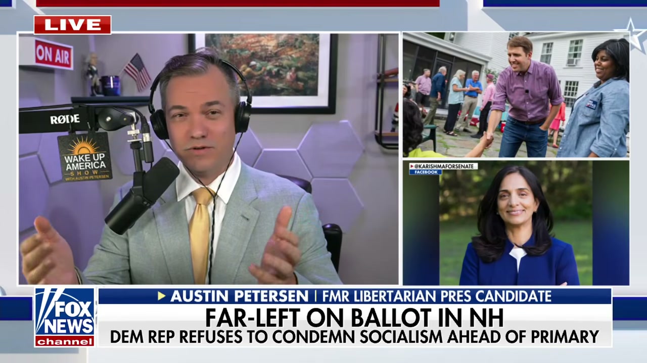 Austin Petersen discusses Karishma Manzur and the New Hampshire Democratic primary on Fox & Friends First
